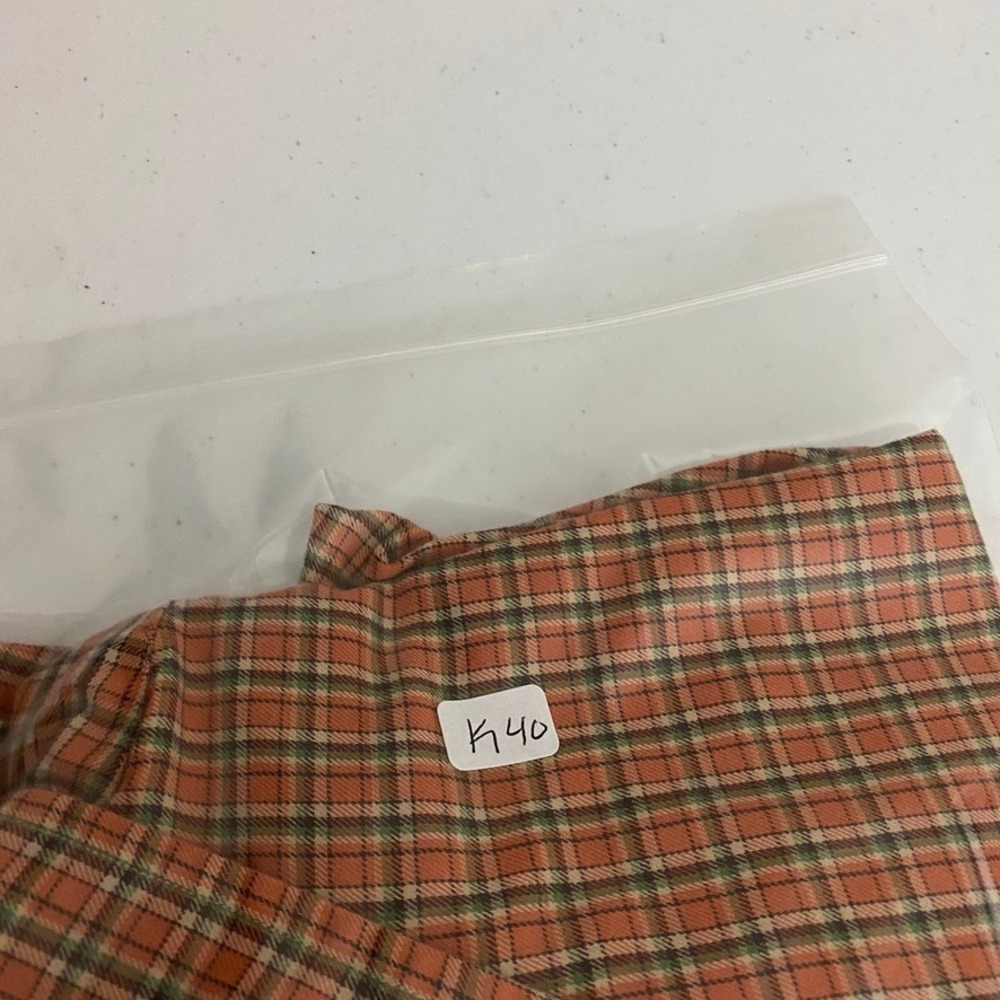 Ralph Lauren Plaid Button Down Shirt Mens XL Orange Green Long Sleeve Preppy - Picture 7 of 7
